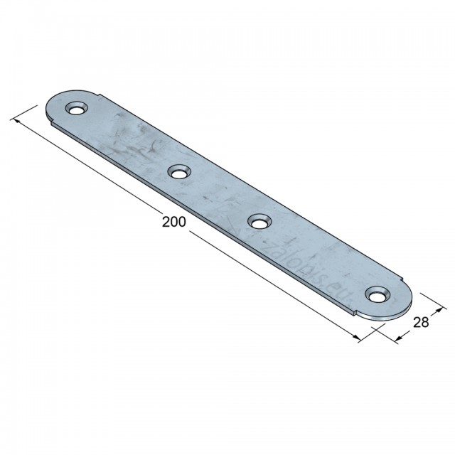 CONNECTION BAR 200 / GALVANIZED